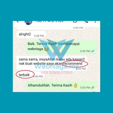 Testimoni pelanggan Webniaga 1