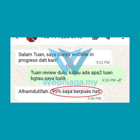 Testimoni pelanggan Webniaga 3